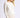 Close-up of white Chiara long-sleeve pullover sweater on model