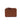Bryer Card Holder Chocolate front view with a textured finish.