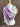 Fine Wool Kashmir Jamawar Pashmina showing purple and cream woven pattern