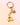 Bubble letter keychain bag charm A