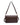 Coco Crossbody Espresso shoulder bag showing its back design and strap details.