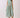 Striped Smocked Waist Round Neck Midi Dress