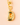 Bubble letter D bag charm