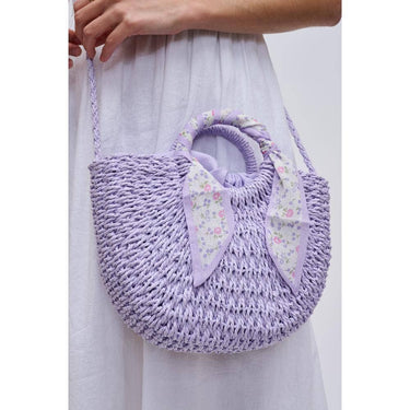 Olivia Straw Summer Beach Tote