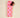 Puffy Sunglasses Case–Poppin' Petals Hot Pink