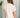 STRIPE COLLARED V NECK CUFF SLEEVE SHIRT