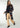Striped Long Sleeve Open Front Hoodie Cardigan - Cardigan