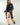 Striped Long Sleeve Open Front Hoodie Cardigan - Cardigan