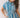 Blue Stripe Button Down Shirt Mini Dress