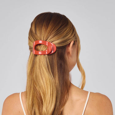 Recycled Plastic Flat Cloud Clip - Cherry - Clip