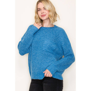 OVERSIZED SOLID PULLOVER SWEATER - Sweater