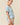 Jacquard V-Neck Dolman Short Sleeve Oversized Top side view