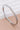Tarnish-Resistant Waterproof Stainless Steel Bangle 7040 close-up showing the slim polished metal design