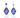 Delphine  Crystal Garden Earrings