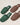Simple Solid Color Soft Warm Plush Slippers green and brown