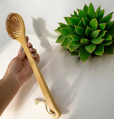 Bamboo Back Brush & Massager - Back Care