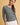 Pointelle 3/4 Sleeve Cardigan in gray front view