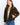 Sherpa Fleece Zip-Up Jacket Contrast Trim angled front view highlighting the zip closure