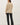 Wool Blend Ultra Soft Crewneck Classic Sweater in beige back view