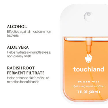 Velvet Peach Power Mist Hydrating Hand Sanitizer - Sanitizer