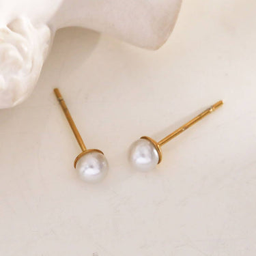 Mini Pearl Earrings