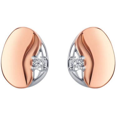 Sterling Silver Blushed Charm Earrings Hypoallergenic