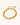 Melrose 18K Gold Non-Tarnish Link Chain CZ Bracelet on a white background