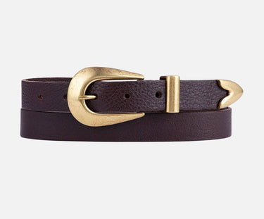 Skinny Leather Belt for Women | Adrie