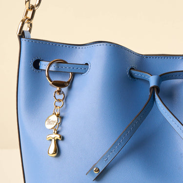 T bubble letter keychain