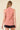 Striped Yoke Top in pink back outfit view