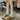 Solid Color Striped Thicken Plush Wool Crew Socks