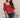 Short puff sleeve square neck top