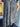 Black and Gray Modal Silk Jamawar Pashmina patterned fabric view