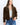Sherpa Fleece Zip-Up Jacket Contrast Trim side view showing the relaxed fit