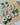 St. Patrick's Day Earrings Clover Clay Earrings Lucky displayed on a wooden surface.