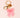Acrylic Keychain-Bow Pink