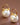 18K Gold PVD Plated Stainless Steel Pearl Drop Earrings 8036 close-up highlighting the white pearl accents