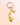 Bubble letter keychain bag charm Q