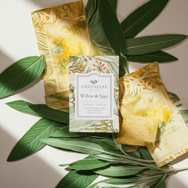 Willow & Sage Small Sachet - Fragrance
