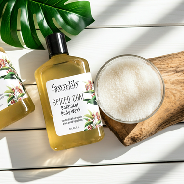 Spiced Chai Botanical Body Wash for Daily Cleansing