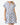 Shop Wall blue and white floral print mini dress with a notch neckline, flutter sleeves, and a tiered skirt.