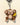 Shop Wall handmade felt wool monkey keychain holding a yellow banana, perfect for backpacks or purses.