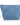 Shop Wall Sienna zip pouch in textured blue cotton with a decorative tassel and secure zipper closure.