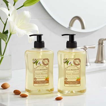 A La Maison Sweet Almond Liquid Soap 16.9 fl oz. - Hand Soap